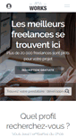 Mobile Screenshot of 404works.com